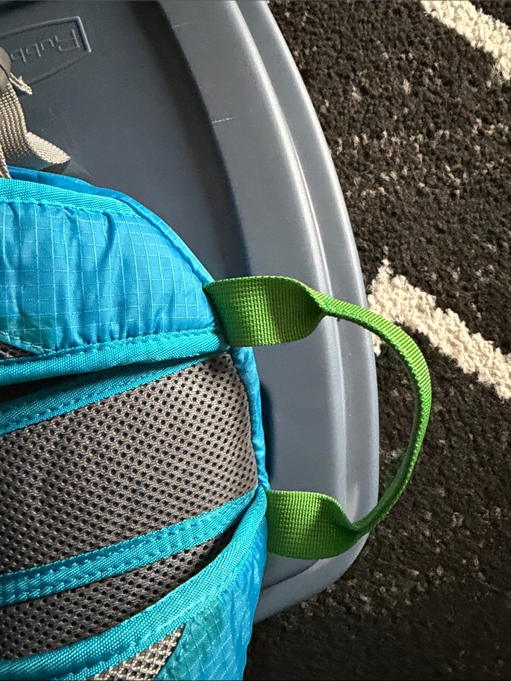 L.L. Bean  Blue Daypack Jacket-Style Backpack - Picture 7 of 12